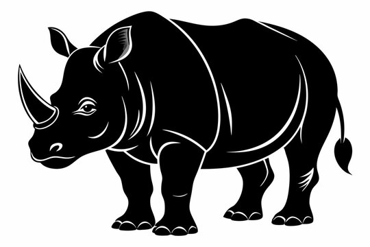 recommend clip art: 
                    Rhino Silhouette Vector, rhino vector graphic icon
                    