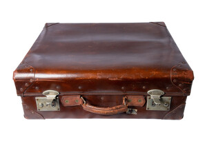 A vintage piece of 1940s travel luggage