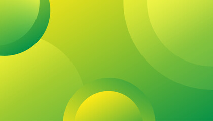 Abstract green and yellow color background. Vector illustration