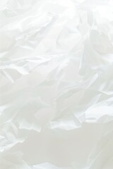 Obraz premium Vertical White Crumpled Paper Texture