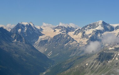 view of the alps