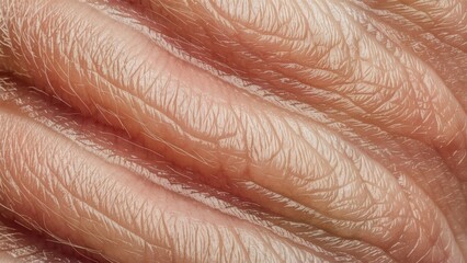 Fototapeta premium A close up of a skin texture with some wrinkles, AI