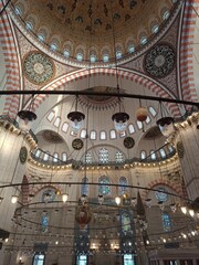 Naklejka premium Interior of the mosque