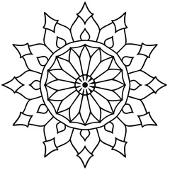 Teaching Mandalas vector, Crafting Visual Aids that Inspire and Educate 