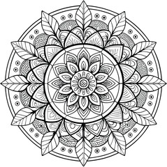 Teaching Mandalas vector, Crafting Visual Aids that Inspire and Educate 
