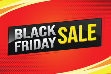 Black Friday super sale poster banner graphic design icon logo sign symbol social media website coupon for use landing page, template, note, web, mobile app, poster, banner, flyer, backdrop

