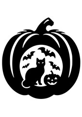 Halloween SVG, Trick or treat SVG, Ghost SVG, Witch SVG, Black Cat SVG, Scary SVG, Pumpkin SVG, Holiday SVG, Jack o Lantern, Halloween Silhouette, Halloween Vector, Clipart, Cut file for Cricut, JPG