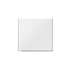 Minimalist White Box Mockup for Product Packaging

