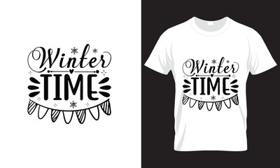 WINTER TIME SVG DESIGN