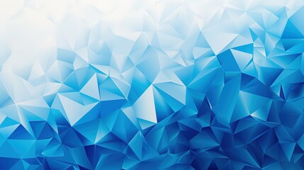 Fototapeta premium Mosaic pattern with triangles in gradient colors for design cover, banner, poster, or presentation. Geometric background with gradient effect, modern and stylish look