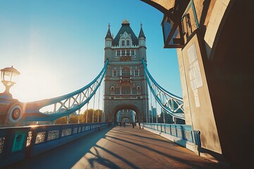 Obraz premium The Tower Bridge over the Thames