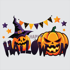 Happy Halloween vector 