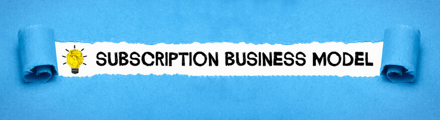 Subscription Business Model
