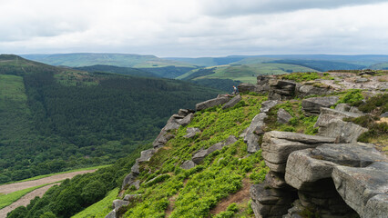 Fototapeta premium Mountain view in England