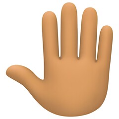 Fototapeta premium Raised Back of Hand