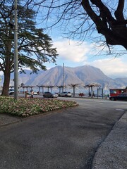 Street by the lake