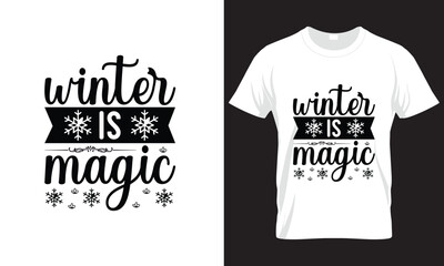 WINTER IS MAGIC SVG DESIGN