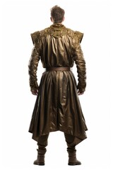 Fototapeta premium Overcoat standing costume sleeve.