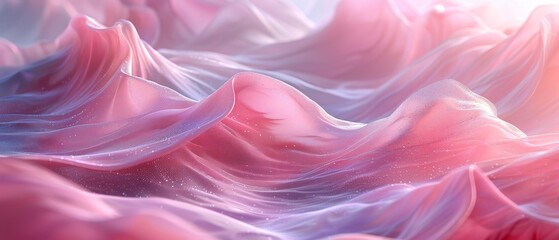 Fototapeta premium Spectacular Pink and Purple Ocean Waves