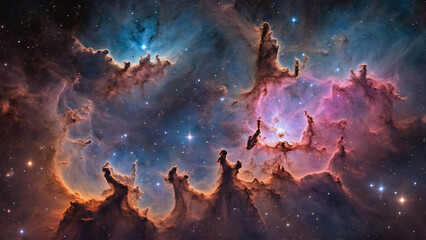 space and birth of a star