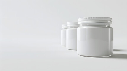 white medicine bottle