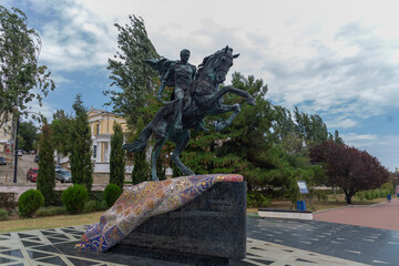A walk through the streets and sights of the city. Feodosia, Crimea, Russia. 27.07.2024