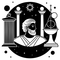antiquity, Physics and philosophy, plain, no people image