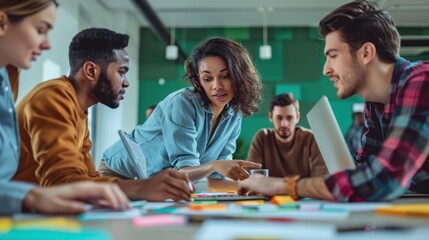 The collaborative teamwork session