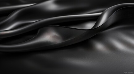 Obraz premium black silk background