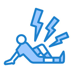 Injured Athlete Icon