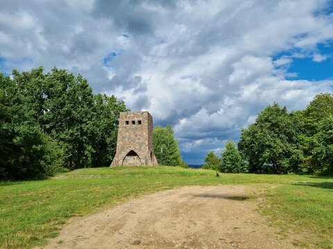 Observatory tower in Osno Lubuskie, Poland 
