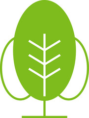 Pine Tree Icon Illustration