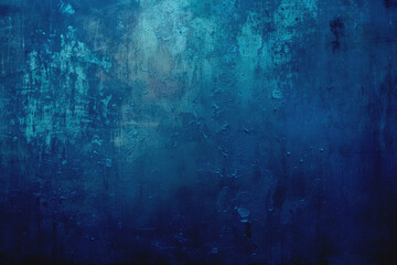 Obraz premium Abstract Blue Grunge Wall Texture 