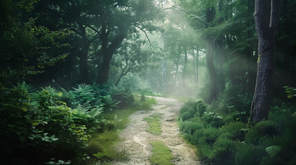 Obraz premium Shortcut from point A to point B