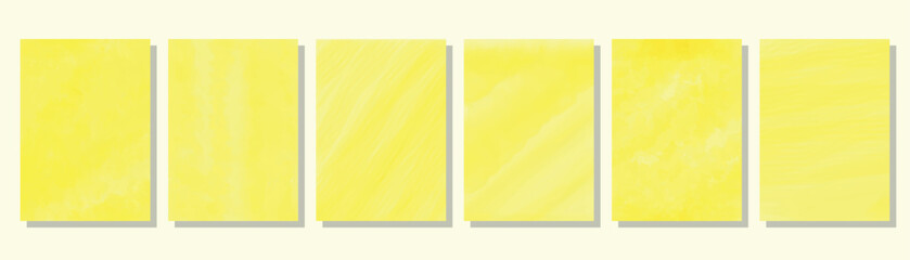 Set of abstract watercolor red backgrounds with lines. Watercolor cover set.	