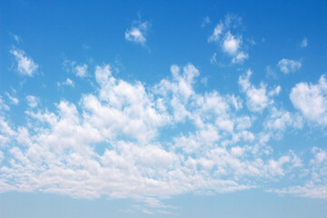blue sky background with clouds