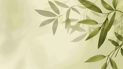 Corporate Style PowerPoint Template with Olive and Cream Gradient Background, Raw Style for Professional Business Presentations