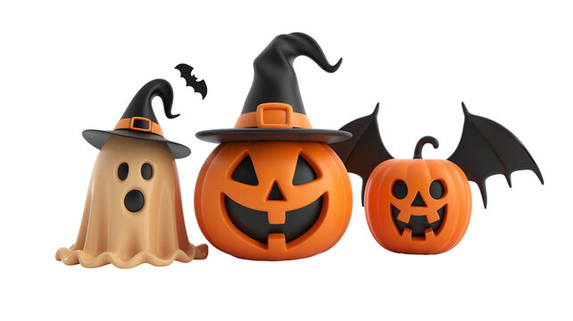halloween pumpkin with hat