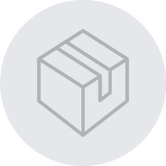 Packaging solutions Vector Line Grey Circle Grey