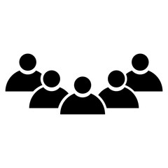 Team Icon, Simple Icon Vector Design, best used for presentation, application, web and banner
