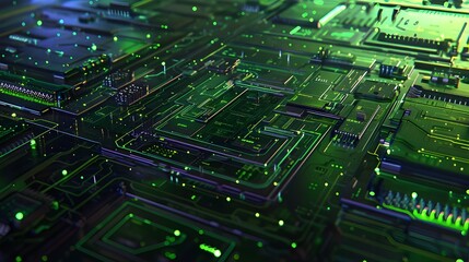 Fototapeta premium computer circuit board