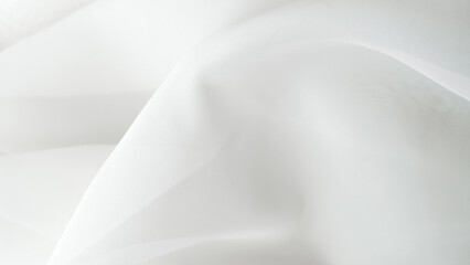 Elegant white tulle background, perfect for weddings, events, and delicate designs.