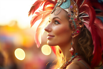 Family time children kids youth people friends spending time at season fairground amusement park, Generative AI