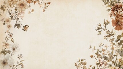 Beautiful wedding invitation with an intricate floral border, perfect for capturing the elegance of a special day