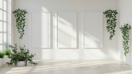 The elegance in Simplicity Minimalist Studio is set against a beautiful floral backdrop