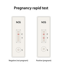Pregnancy rapid diagnostic test