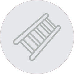 Ladder Vector Line Grey Circle Grey