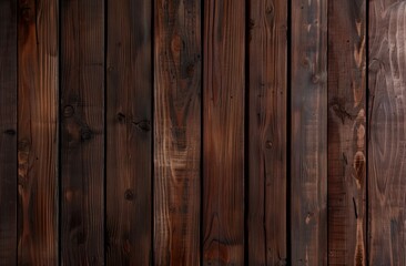 Fototapeta premium Dark brown wood texture background
