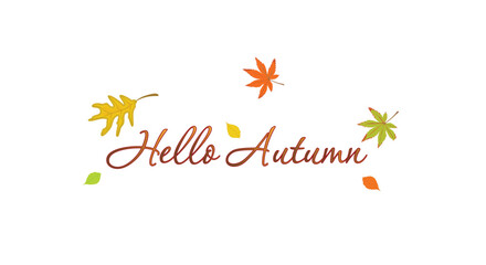 Autumn background. Vector illustration. Nature