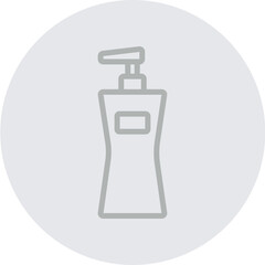 Body lotion Line Grey Circle Grey